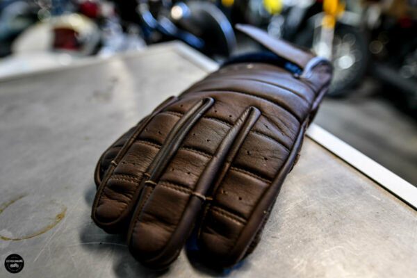 Five gloves CALIFORNIA Brown – Image 2